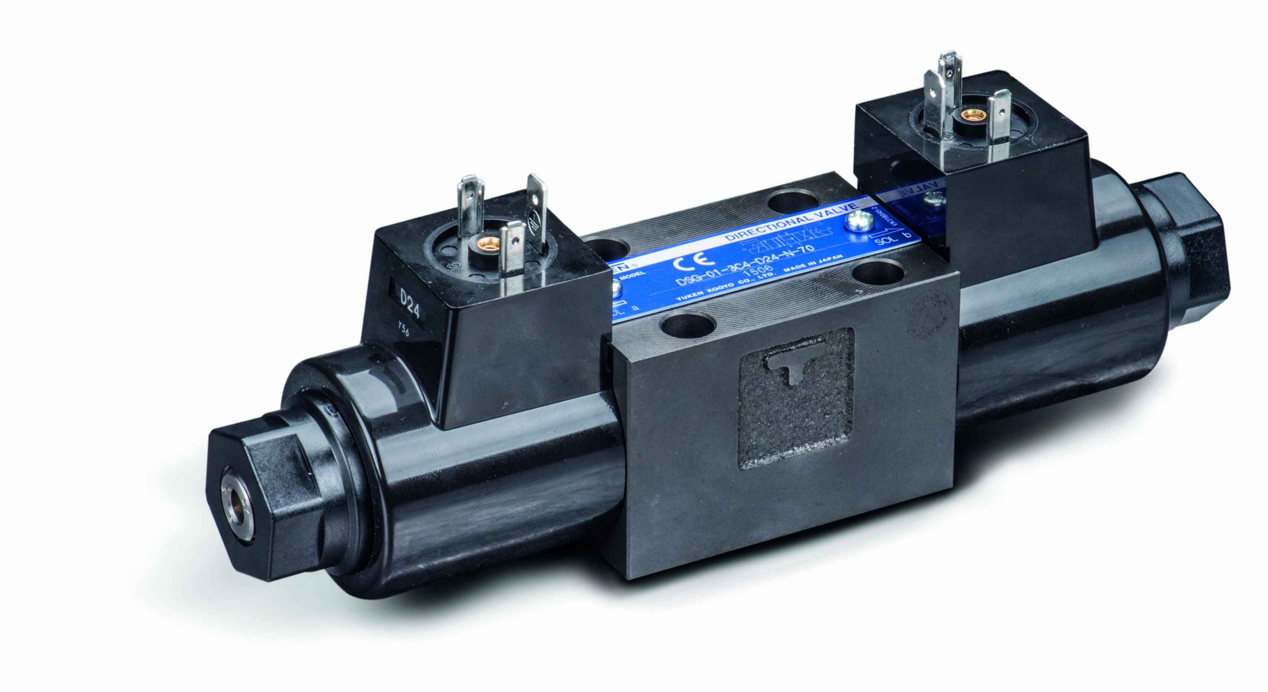 Direction Control Valve - Cetop 3 (NG6) - 2 Position DETENT (DSG-01) | Hydraulic specialists